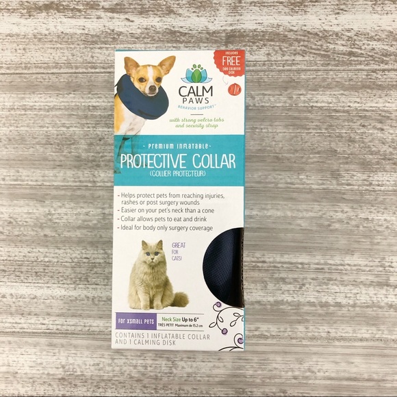 NEW Calm Paws Protective Inflatable Collar - Picture 2 of 7